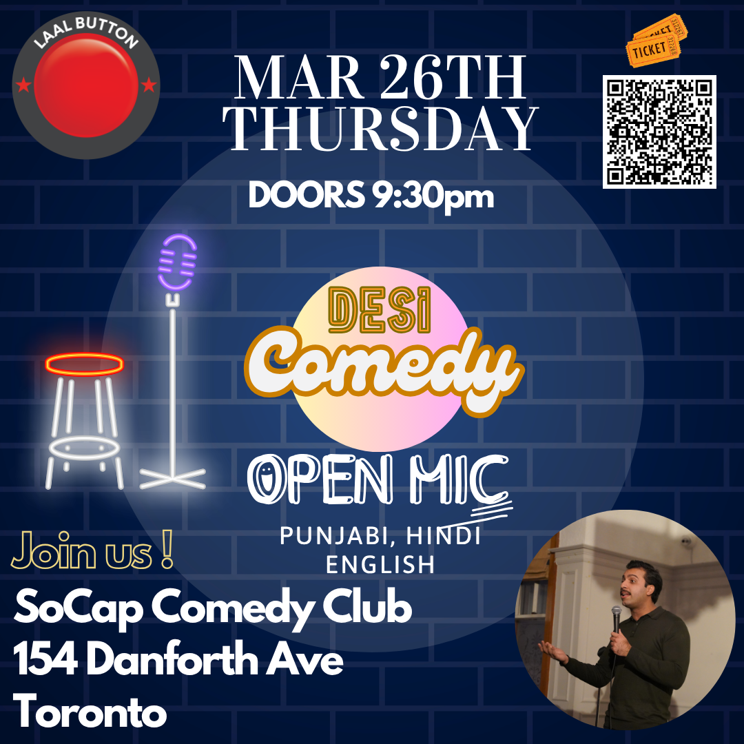 Laalbutton Thursday Open Mic @ SoCap 