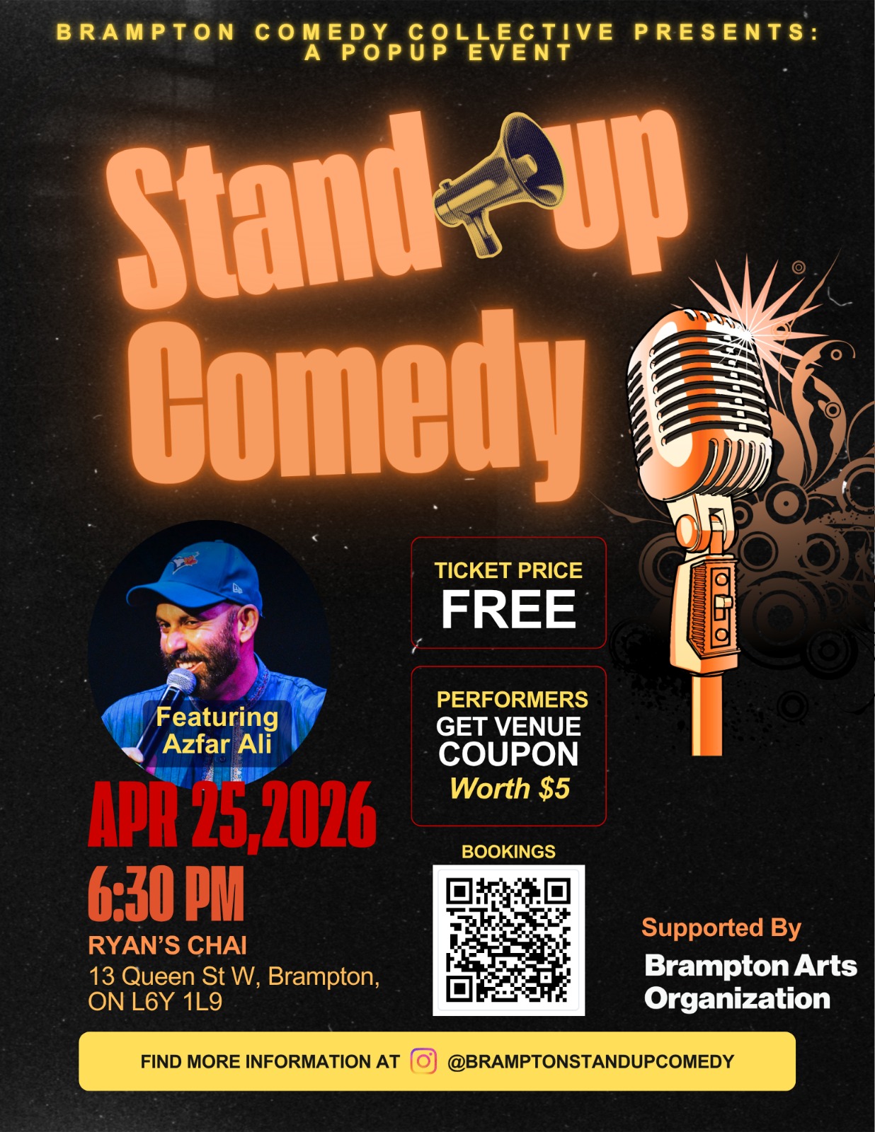 Brampton English Comedy Open Mic