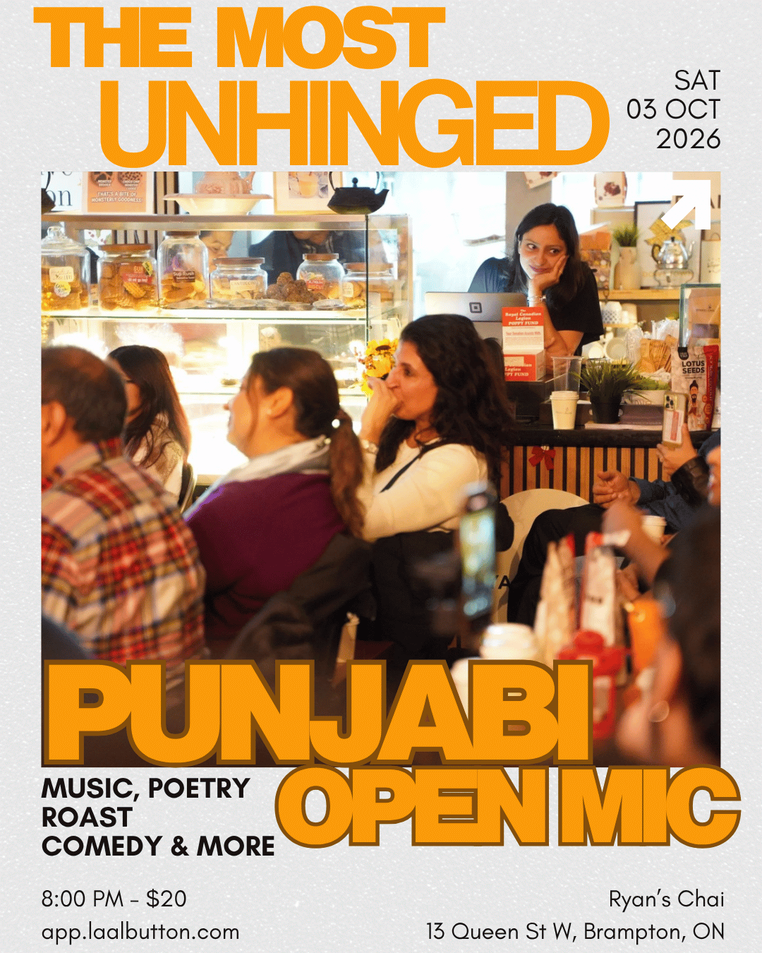 Punjabi Open Mic poster